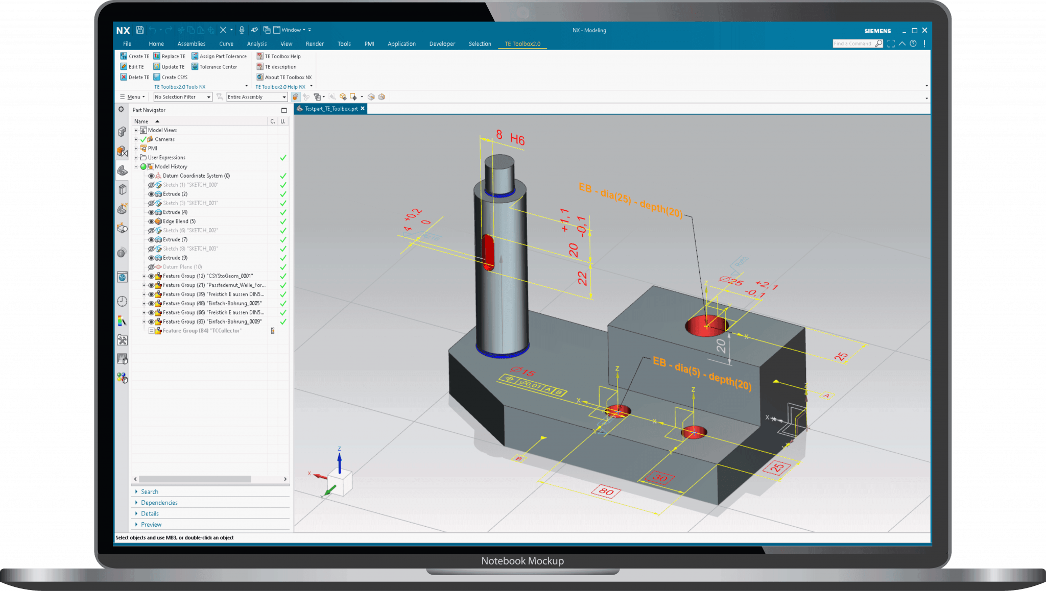 Digitization with Model-Based Definition in Siemens NX